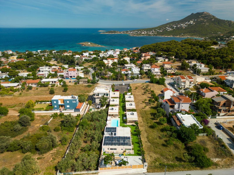 Modular Bungalows With Heated Pool Artemis Greece, Artemida, Greece