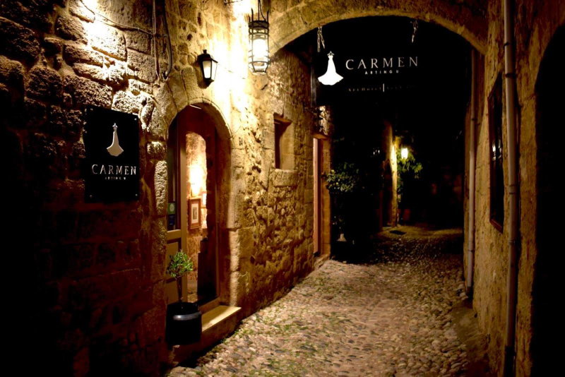Carmen Art Hotel, Rhodes Town, Greece