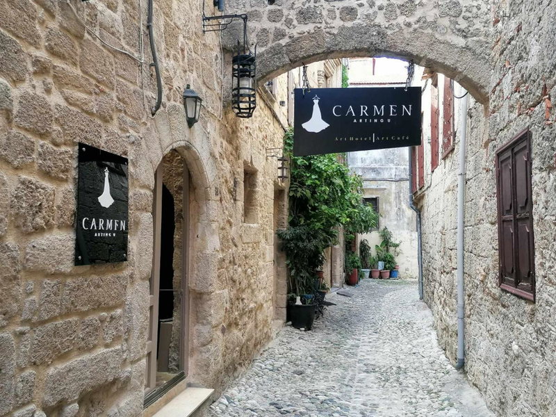Carmen Art Hotel, Rhodes Town, Greece