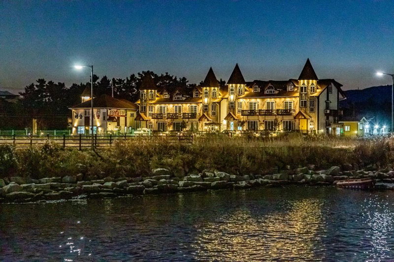 Santa Beach Pension, Gangneung, Corea del Sur