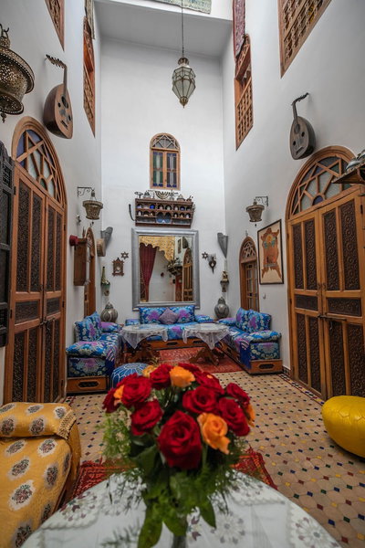 Riad Les Idrissides, Fes, Marokko