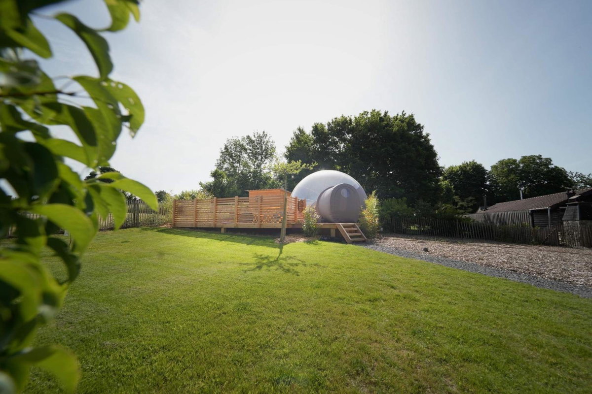 Bulles Odette & Ginette et Tiny House Suzette "Au guet Marais" Etape Insolite, Belgium