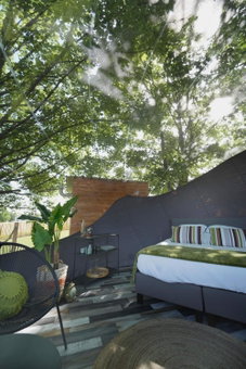 Bulles Odette & Ginette et Tiny House Suzette "Au guet Marais" Etape Insolite, Paliseul, Belgium