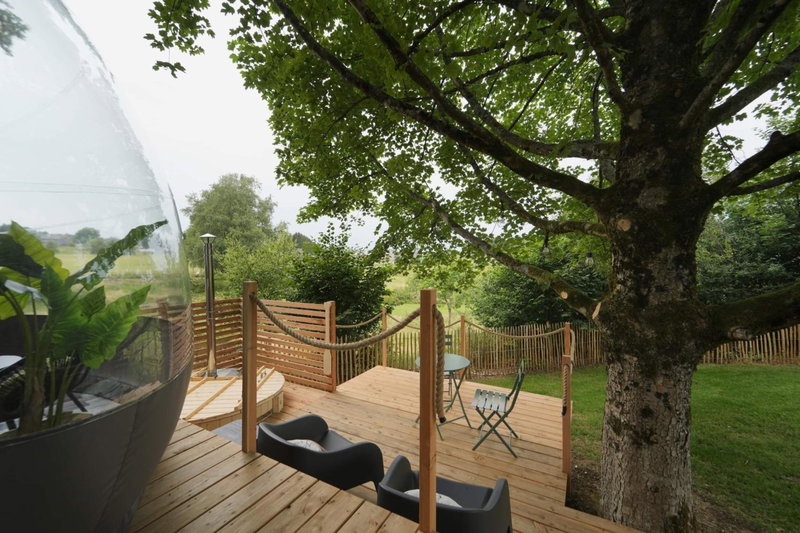 Bulles Odette & Ginette et Tiny House Suzette "Au guet Marais" Etape Insolite, Paliseul, Belgium