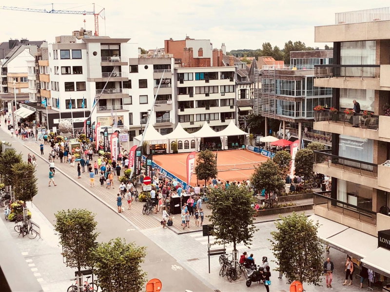 Castel aan zee, Koksijde, Belgien