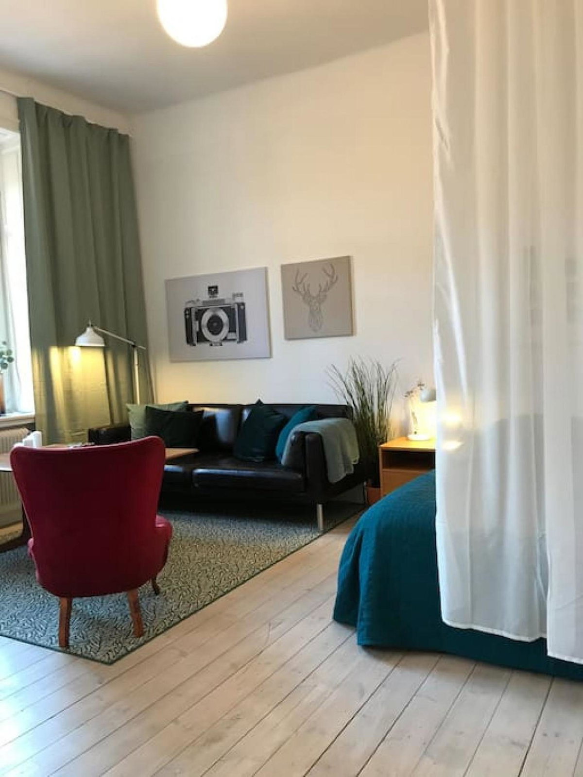 Bohemian and light one room apartment in SoFo 31sqm, Sweden