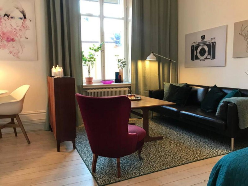 Bohemian and light one room apartment in SoFo 31sqm, Soedermalm, Sweden