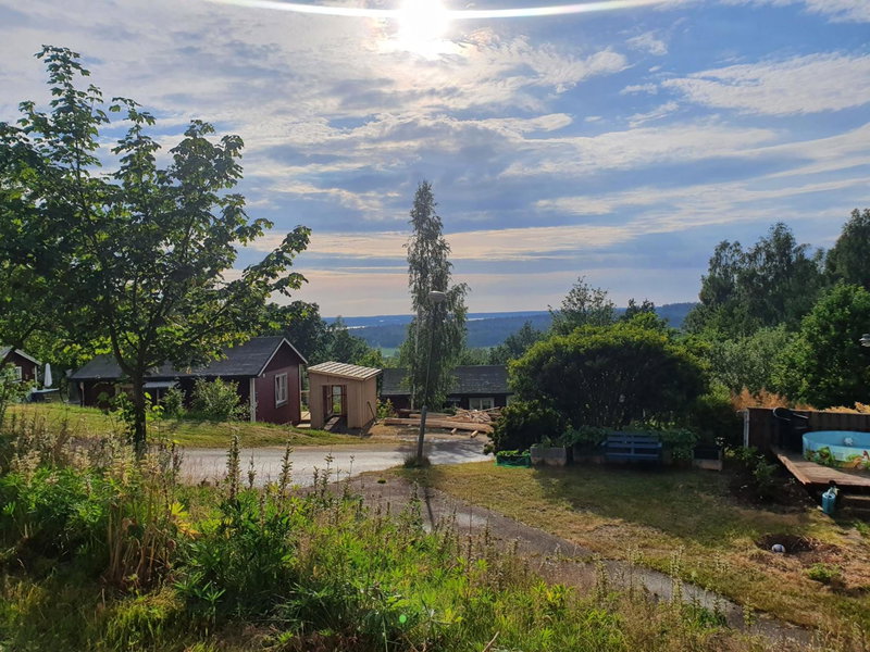 Utsikt mot viken, Undenäs, Suecia