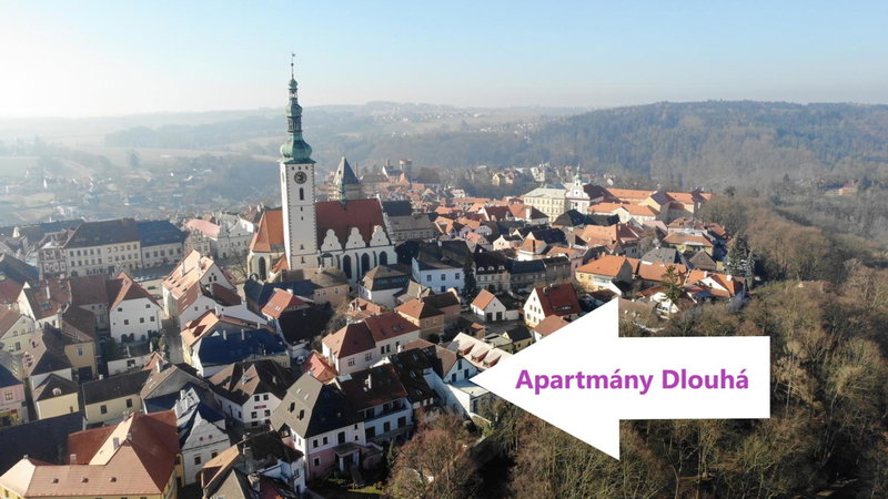 Apartmány Dlouhá, Tábor, Tchéquie