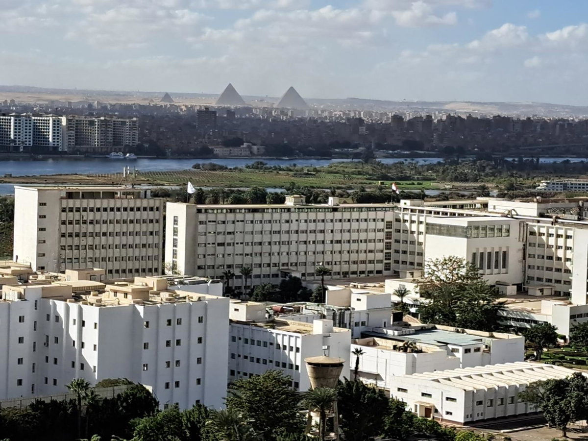 Отель · Three bedrooms apartment Nile view maadi, Cairo