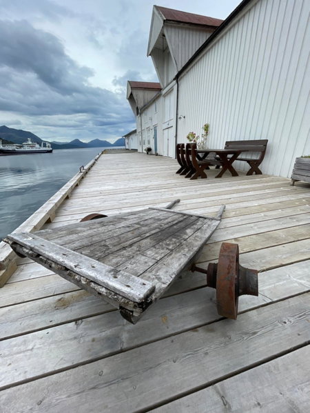 1. etg i Dampskipsbrygga, Lødingen havn, Lødingen, Norway
