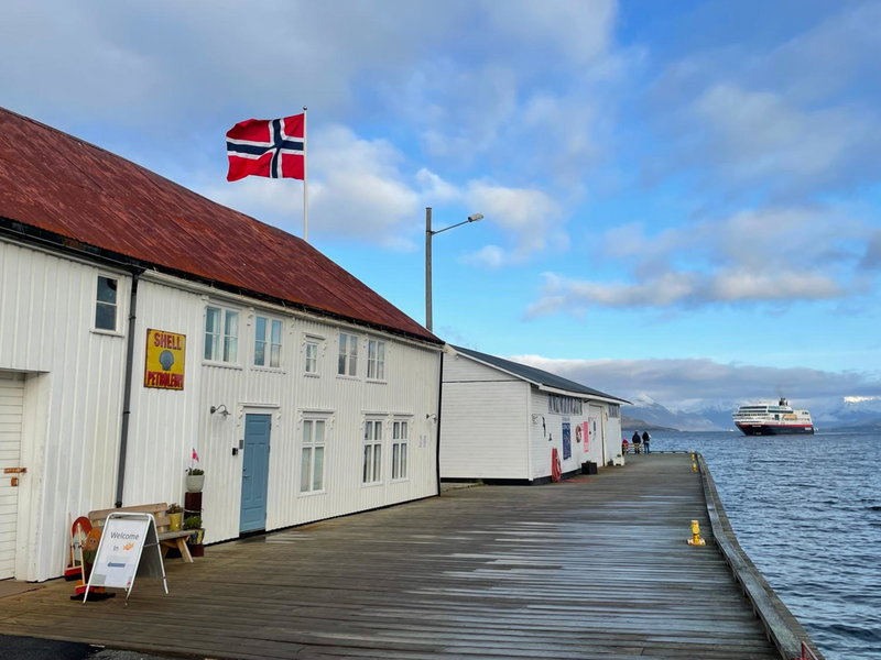 1. etg i Dampskipsbrygga, Lødingen havn, Lødingen, Norway