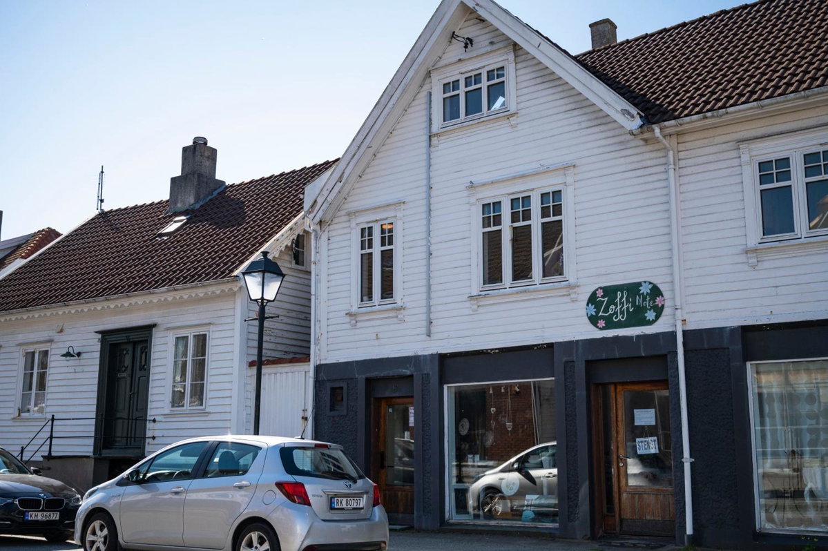 Idylliske Skudeneshavn, Noruega