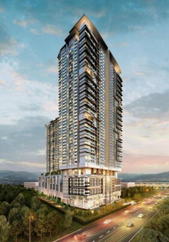 Apartment for rent in Kuala Lumpur, Malaysia · Lavile Kuala Lumpur · 3 rooms, 2 baths