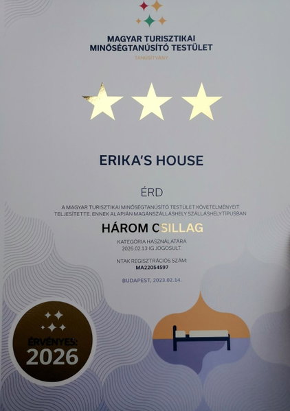 Erika's House., Érd, Hungary