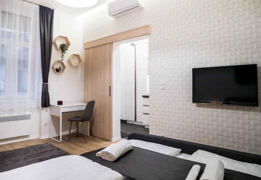 Stunning Studio Apartment, Budapest, Hungary
