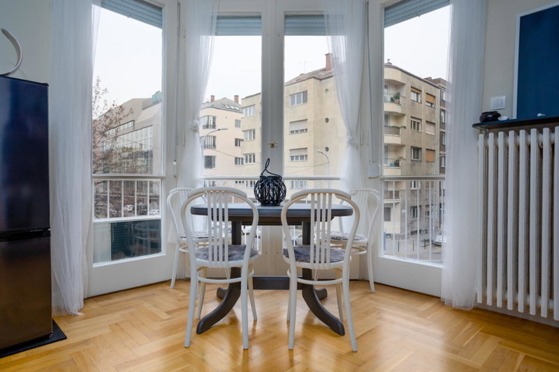 Golden Hour Apartment, Budapest, Hungary