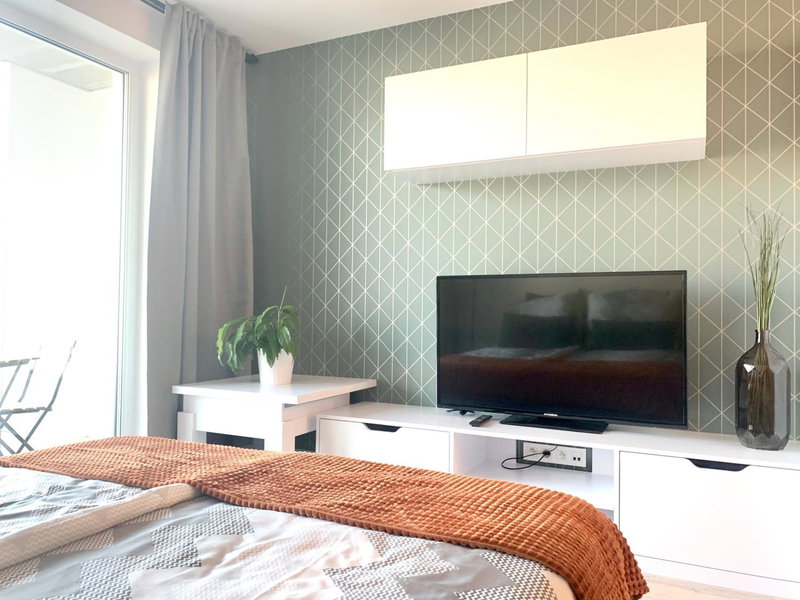 Luxury, bright Studio with parking and balcony in Bratislava center, Bratislava, Slovaquie