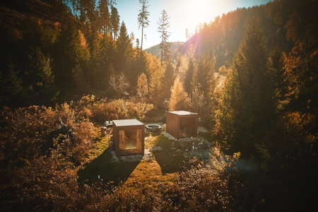 Škandinávske domčeky-lesná sauna a ubytovanie, Spišské Bystré, Slovakia