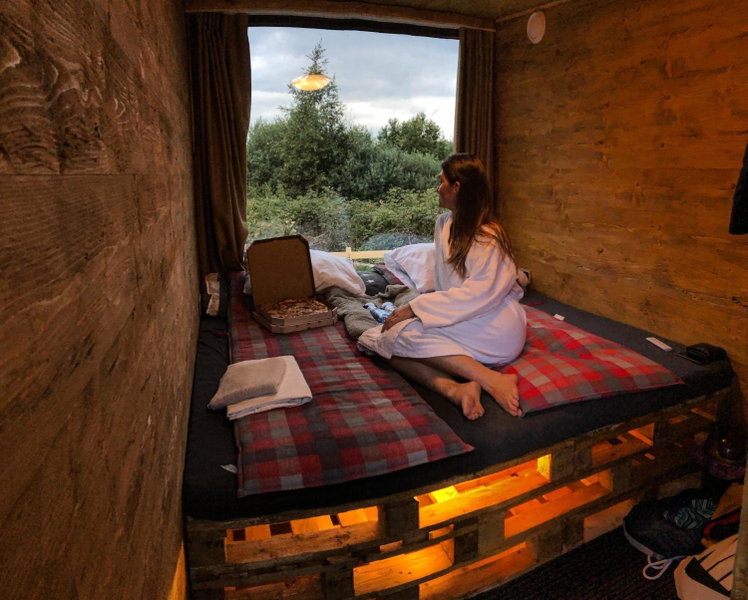 Škandinávske domčeky-lesná sauna a ubytovanie, Spišské Bystré, Slovakia