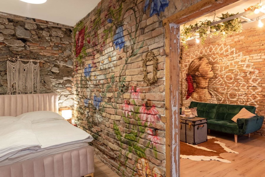 Accommodation at the Folklore Apartment, Bratislava, Slovakia