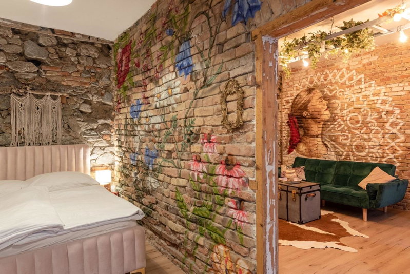 Accommodation at the Folklore Apartment, Bratislava, Slovakia