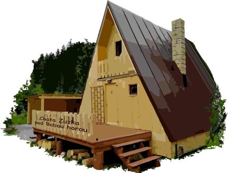 Chata Zuzka pod Babou horou, Oravská Polhora, Slovakia