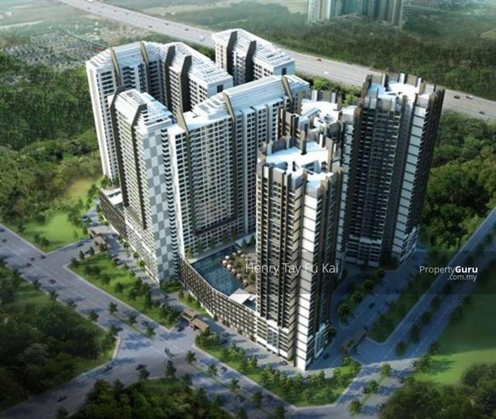 Apartment for rent in Skudai, Malaysia · D'Summit Residences · 2 rooms, 2 baths