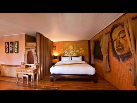 The Wes Village, incl free Breakfast & free today's dish Thai food dinner, Chiang Dao, Thailand