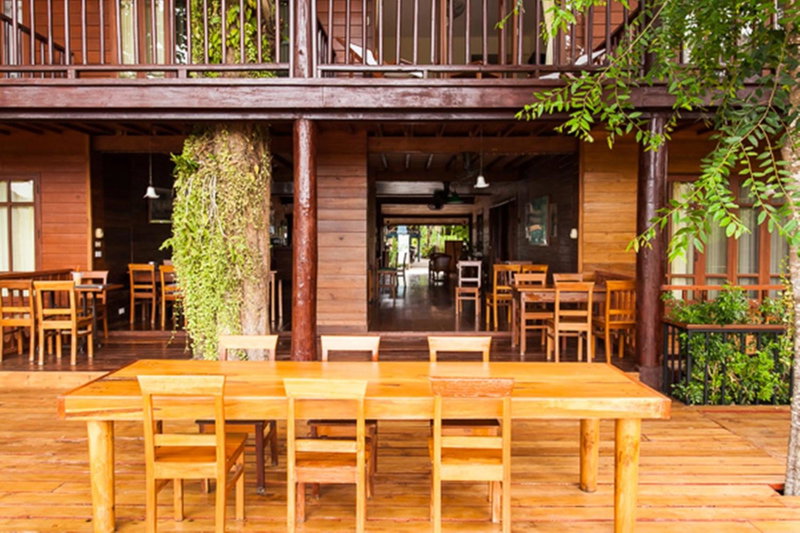 Riverhouse-The Teak House, Mae Sariang, Thailand