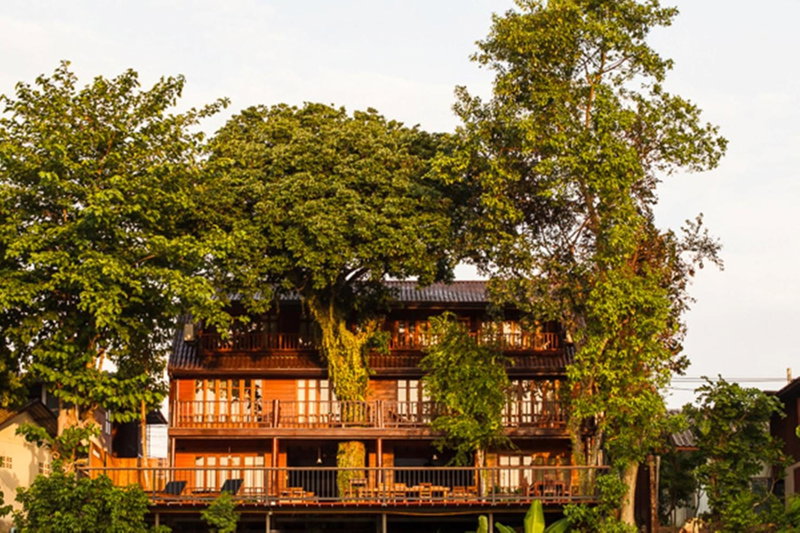 Riverhouse-The Teak House, Mae Sariang, Thailand