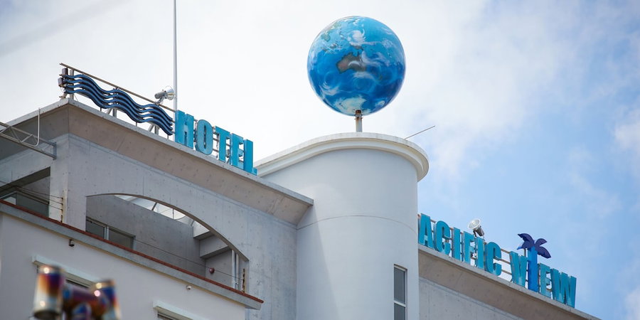 Hotel Pacific View, Okinawa, Japan
