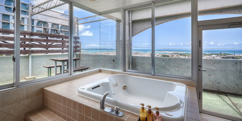 Hotel Pacific View, Okinawa, Japan