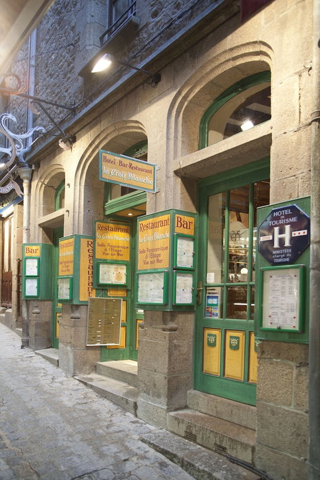 Hôtel la Croix Blanche, Le Mont-Saint-Michel, France