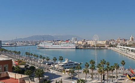 Malagueta AT Muelle-Uno Pompidou, Málaga, Spain