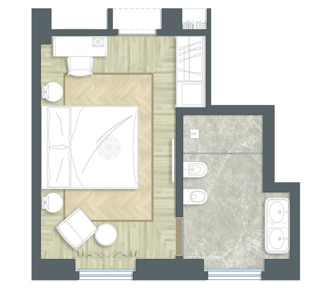 Duomo Rooms, Milan, Italy
