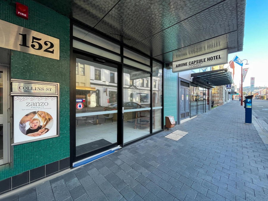 Airone Capsule Hotel, Hobart, Australia