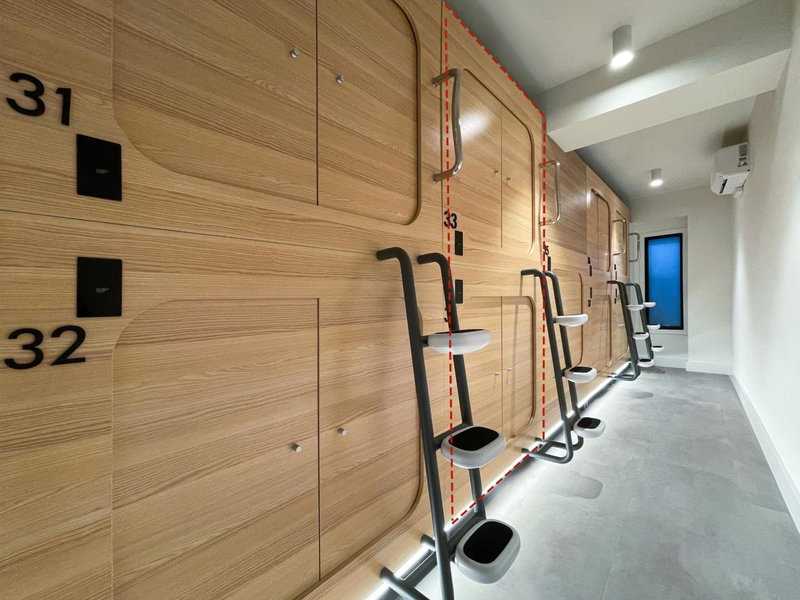 Airone Capsule Hotel, Hobart, Australia