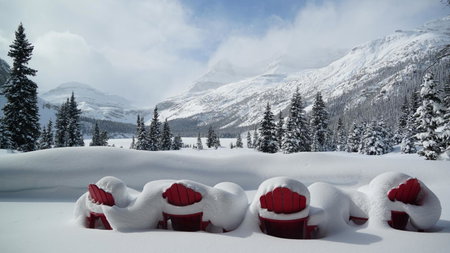 The Lodge at Bow Lake, Lake Louise, Canada