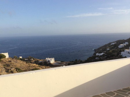 Blue Sky, Ios Chora, Greece
