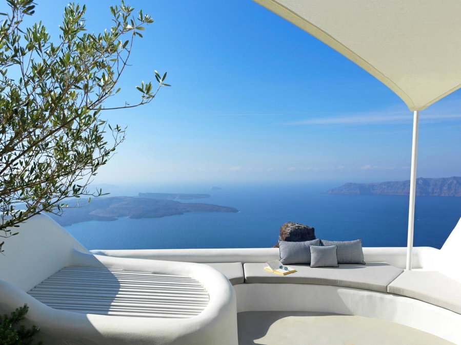 Heavens Edge by Mr and Mrs White, Imerovigli, Greece