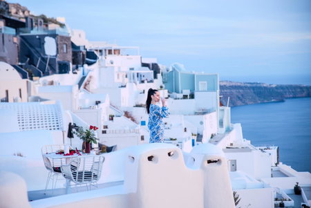 Heavens Edge by Mr and Mrs White, Imerovigli, Greece