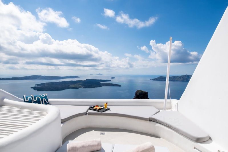 Heavens Edge by Mr and Mrs White, Imerovigli, Greece