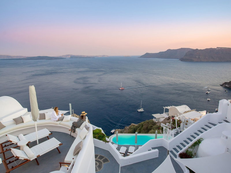Canaves Sunday, Santorini, Greece