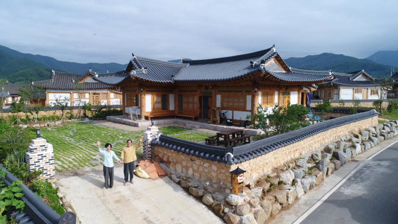 Mirinae Hanok Tradiational House, Gwangyang, South Korea