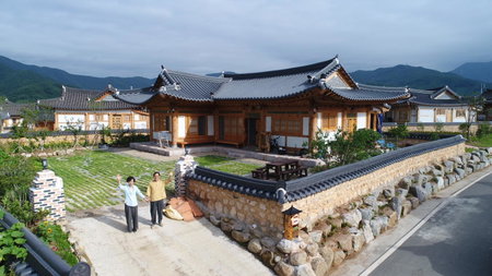 Mirinae Hanok Tradiational House, Gwangyang, South Korea