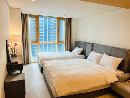 Busan Centum Victoria hotel, Busan, South Korea