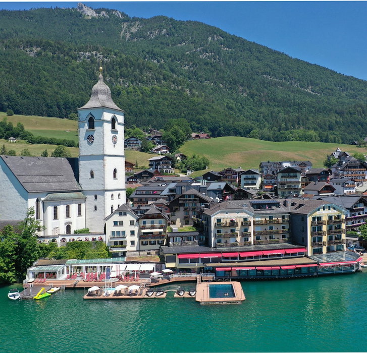 Im Weissen Rössl am Wolfgangsee, Sankt Wolfgang im Salzkammergut, Austria