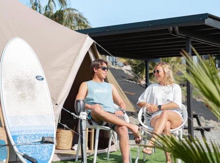 Aotearoa Surf Eco Pods, Te Arai, New Zealand