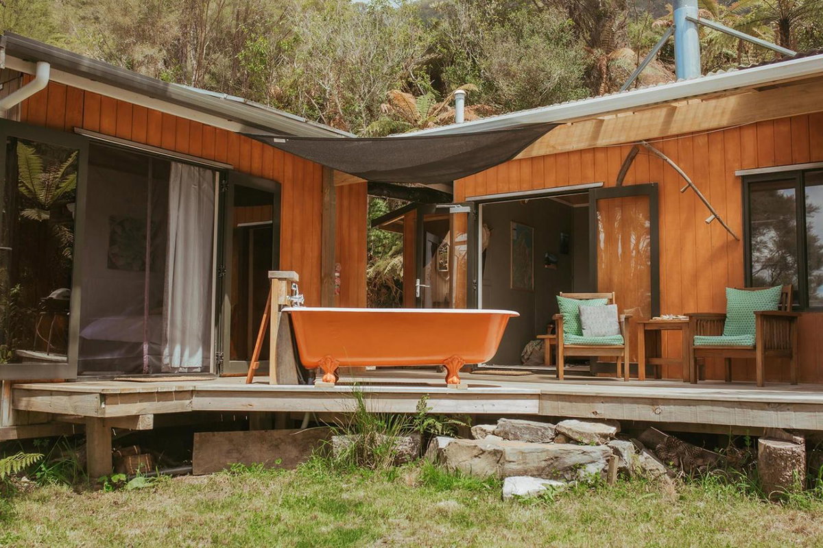 Golden Bay Glamping, Nueva Zelanda
